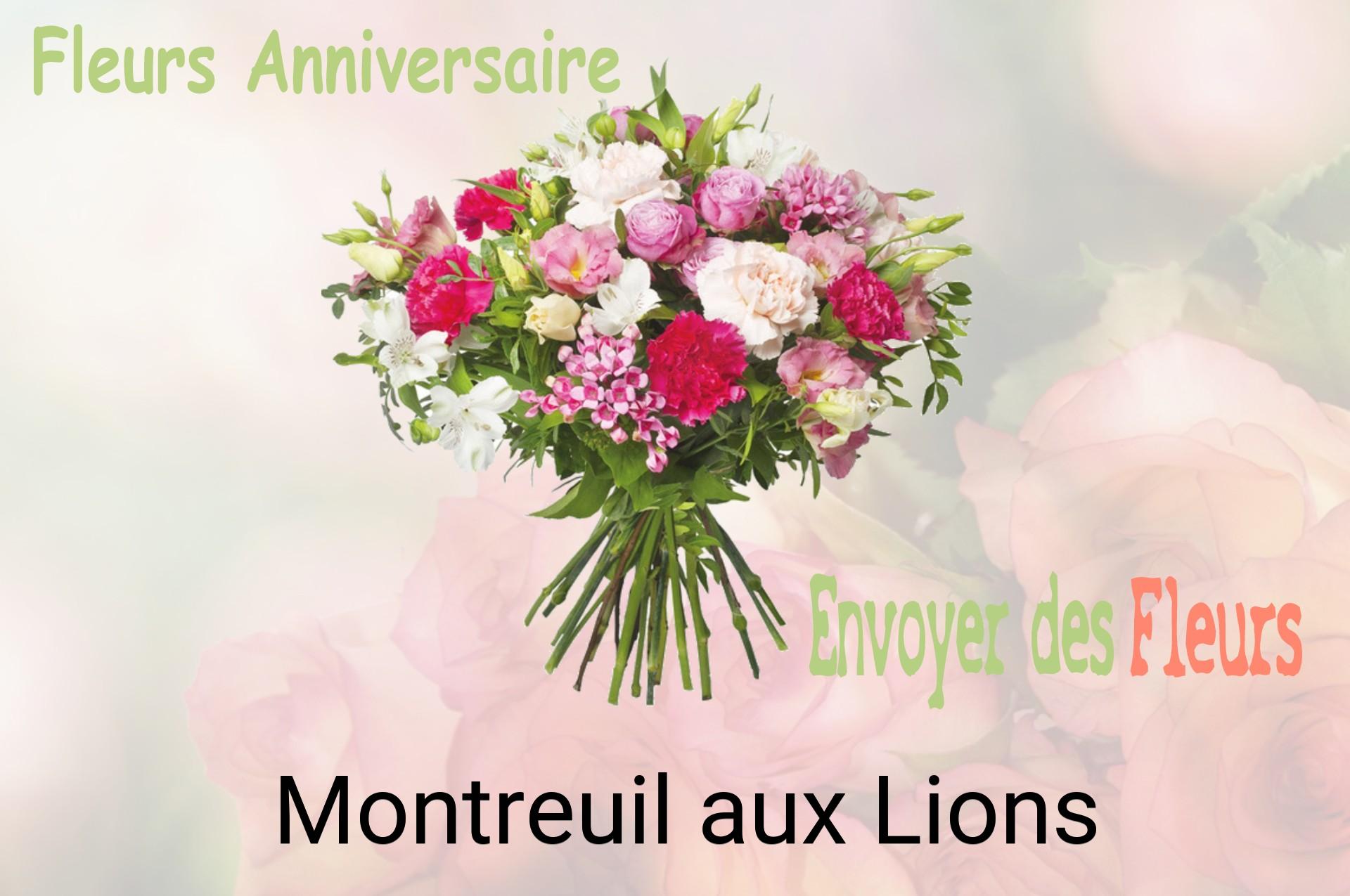 Bouquet de fleurs d’anniversaire livré à Montreuil-aux-Lions